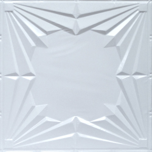 Sheridan Road - Tin Plated Steel - Wall and Ceiling Patterns - #507 - White