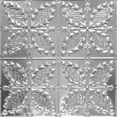 Flutterby - Tin Plated Steel Ceiling Tile - #335 - Lacquered Steel