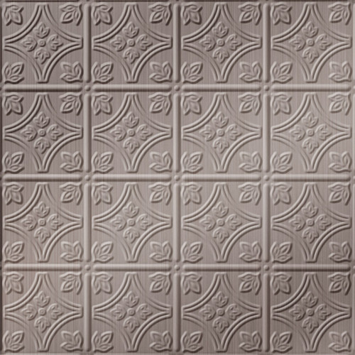 Savannah - MirroFlex - Ceiling Tiles - 24" x 24" - Brushed Nickel