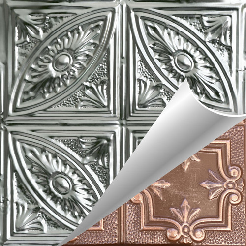 Hand Painted - Wall and Ceiling Patterns - #311 - 24"x24" - Antique Copper (This Is Reference For Finish Only Not The Design)
