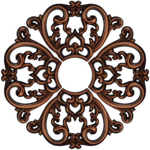 Vine Maze V - FAD Hand Painted Ceiling Medallion 24 in. #CCMF-042-5