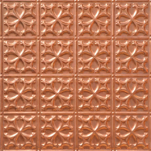 Salem - Copper Ceiling Tile - #240 - Solid Copper