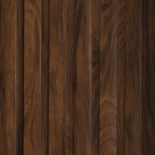 Large Slats Polystyrene Wood Slat Walls 94.5 in x 9.45 in - Pack - MG - 1002  - Brazilian Cherry