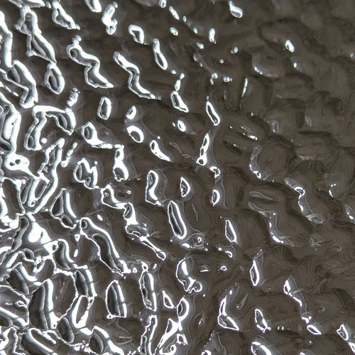 Polished Aluminum Ocean NuMetal Aluminum Laminate Sheet 4ft. x 8ft. 904 OCEAN