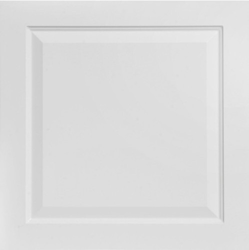 LOT # 3073  #505 White Matte  24x24 (100 SQ FT) 25 PCS Drop In PVC