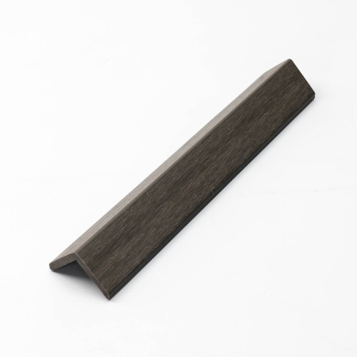 Corners for Exterior WPC Wall Slat Panels - Ancient Wood - End Corner