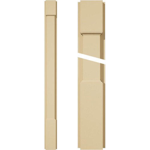 Signature Urethane Plain Pilaster with Capital & Base - Standard