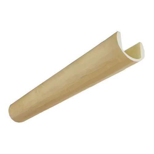 Heritage Faux Wood Round Beams - 4 ft. Length - Adobe Peeled  + Primed