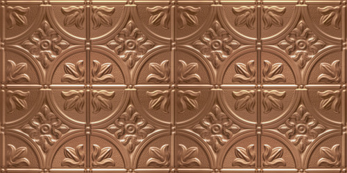 Boston - MirroFlex - Ceiling Tiles (24x48) - Pack - Brushed Copper