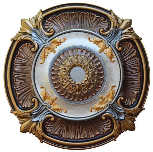 Event Horizon - FAD Hand Painted Ceiling Medallion 26-1/8 in - #CCMF-119-4A