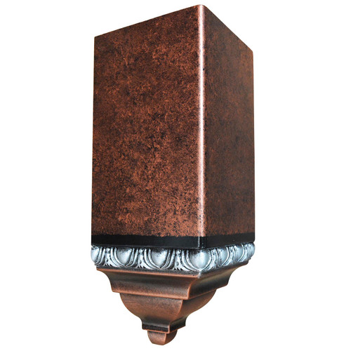 FAD Hand Painted Crown Molding - Inside Corner Block - #CMCBF-001-8