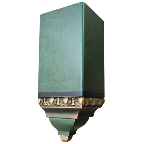 FAD Hand Painted Crown Molding - Inside Corner Block - #CMCBF-001-7A