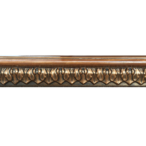 Blackthorne Acanthus - FAD Hand Painted Flat Molding - 94-1/2 in x 2 in x 3/4 in - # FMF-010-10