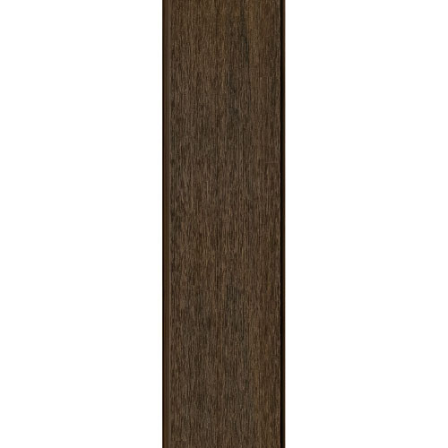  Flat WPC Exterior Wall Slat Siding and Cladding Panels 94.5 in x 8.62 in - Teak