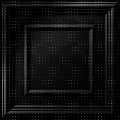 Georgian - MirroFlex - Acoustic Ceiling Tiles - 2 ft x 2 ft - (Pack of 8) / 32 sqft - Gloss Black
