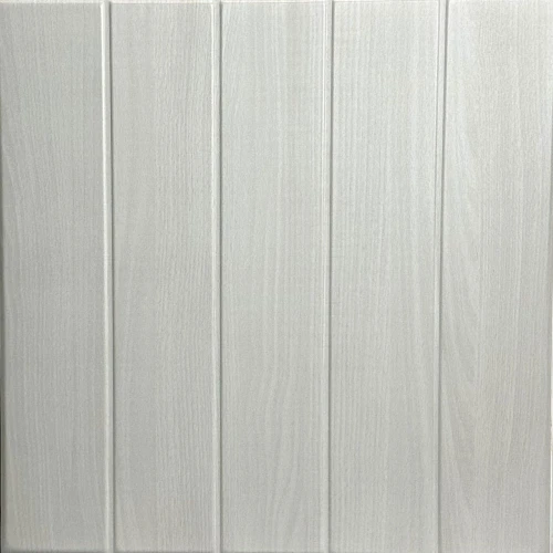 Bead Board 20 in x 20 in Glue-up Styrofoam Ceiling Tile Pack - #R104 - Washed Oak