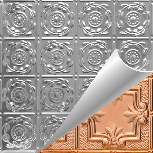 Crowning Glory - Copper Ceiling Tile - #208 - Solid Copper