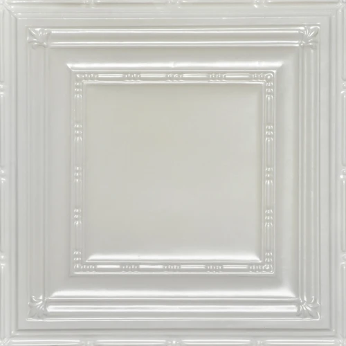 Eyelet - Powder Coated - Tin - Wall and Ceiling Patterns - #504 - 24"x24" - Eggshell White