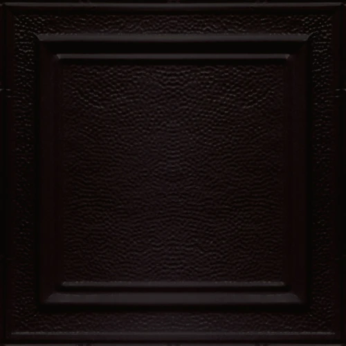 Make a Splash - Powder Coated - Tin - Wall and Ceiling Patterns - #511 - 24"x24" - Black