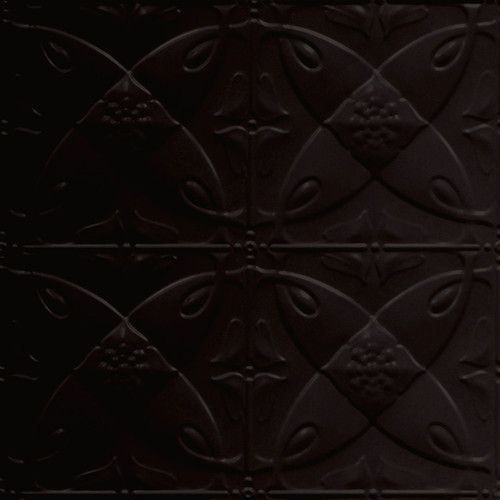 Holland - Shanko - Powder Coated - Tin - Wall and Ceiling Patterns - #305 - 24"x24" - Black