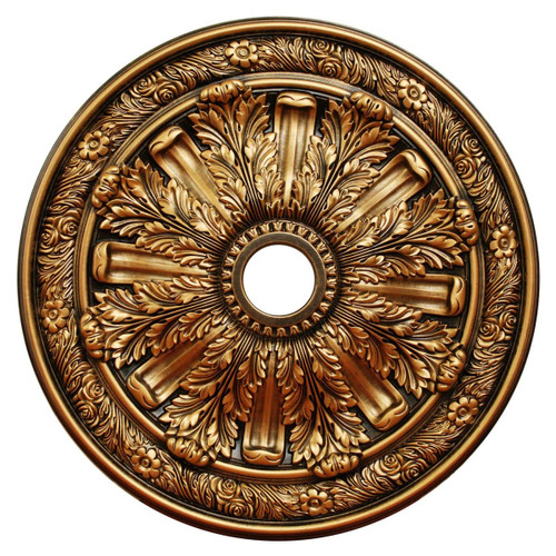 Sunshine Illusion Fad Hand Painted Ceiling Medallion Ccmf 036