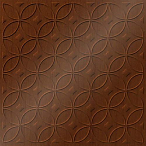Celestial - MirroFlex - Ceiling Tiles - 24"x24" - Pearwood