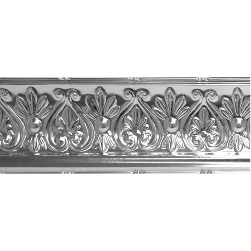 Open Hearts - Shanko - Powder Coated Tin Cornice - 8.9 in. Wide 48 in. Long - #707