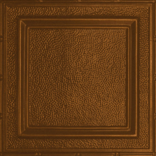 Make a Splash - Hand Painted - Wall and Ceiling Patterns - #511 - 24"x24" - Antique Copper