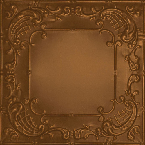Baby's Breath - Shanko - Hand Painted - Wall and Ceiling Patterns - #515 - 24"x24" - Antique Copper