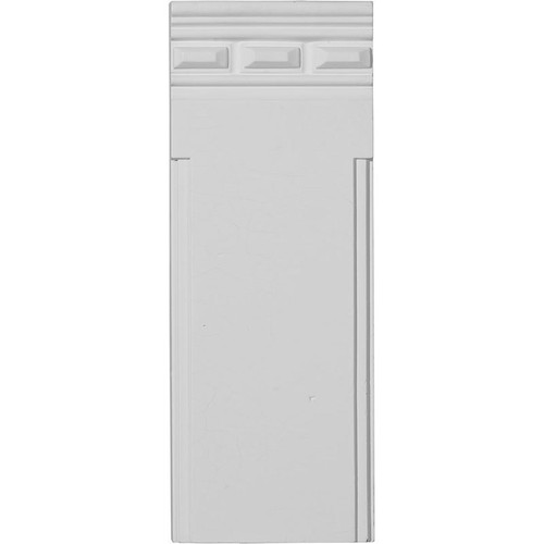Endurathane Devon Traditional Plinth Block 4 1/2 in x 11 3/4 in x 1 1/4 in