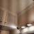 Victorian 20 in x 20 in Glue-up Styrofoam Ceiling Tile Pack - #R14 - Plain White - Installed In Bathroom