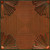Curtain Up - Faux Tin Ceiling Tile - #229 - patina Copper