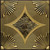 Sunset Boulevard - Faux Tin Ceiling Tile - 201  Antique Brass