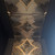 Sunset Boulevard - Faux Tin Ceiling Tile - 24 in x 24 in - #201 - Antique Brass - Installed in Bathroom