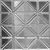 Right On - Tin Plated Steel Ceiling Tile - #215 - 24"x24" - Steel