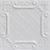 Romeo, Romeo - Tin Plated Steel Ceiling Tile - #502 -  White