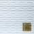 Buttons 'N' Bows - Tin Plated Steel - Wall and Ceiling Patterns - #606 - 24"x24" - Gold Nugget