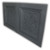 Faux Tin Ceiling Tile - Drop In - 24" x 48" - #268 - Black - Side View