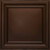 Galleria Faux Tin Ceiling Tile - #233 - Mocha