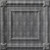 Colonial - MirroFlex - Ceiling Tiles 4 Pack (24x24) - 16 Sq.Ft. - Crosshatch SIlver