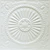 Fandango - Tin Plated Steel - Wall and Ceiling Patterns - #525 - Eggshell White
