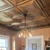 Washington Square - Faux Tin Ceiling Tile - 24 in x 24 in - #DCT05 - Aged Copper -Installed in Kitchen