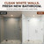 Subway Tile - MirroFlex - Tub and Shower Walls - Gloss White - Before and After Image
