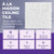 Country Wheat 20 in x 20 in Glue-up Styrofoam Ceiling Tile Pack - #R60 - Plain White - Packs - Featured Image