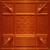 Raleigh - Tin Plated Steel - Wall and Ceiling Patterns - #523 - Lincoln Copper