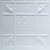 Raleigh - Tin Plated Steel - Wall and Ceiling Patterns - #523 - White