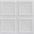 Cubism - Tin Plated Steel Ceiling Tile - #320 - White