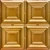 Cubism - Tin Plated Steel Ceiling Tile - #320 - Lincoln Copper