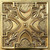 Celtic Knotwork - Faux Tin Ceiling Tile - 24 in x 24 in - #DCT11 - Aged Brass