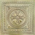 Argonaut - Faux Tin Ceiling Tile - 24 in x 24 in - #DCT01 - Aged Brass